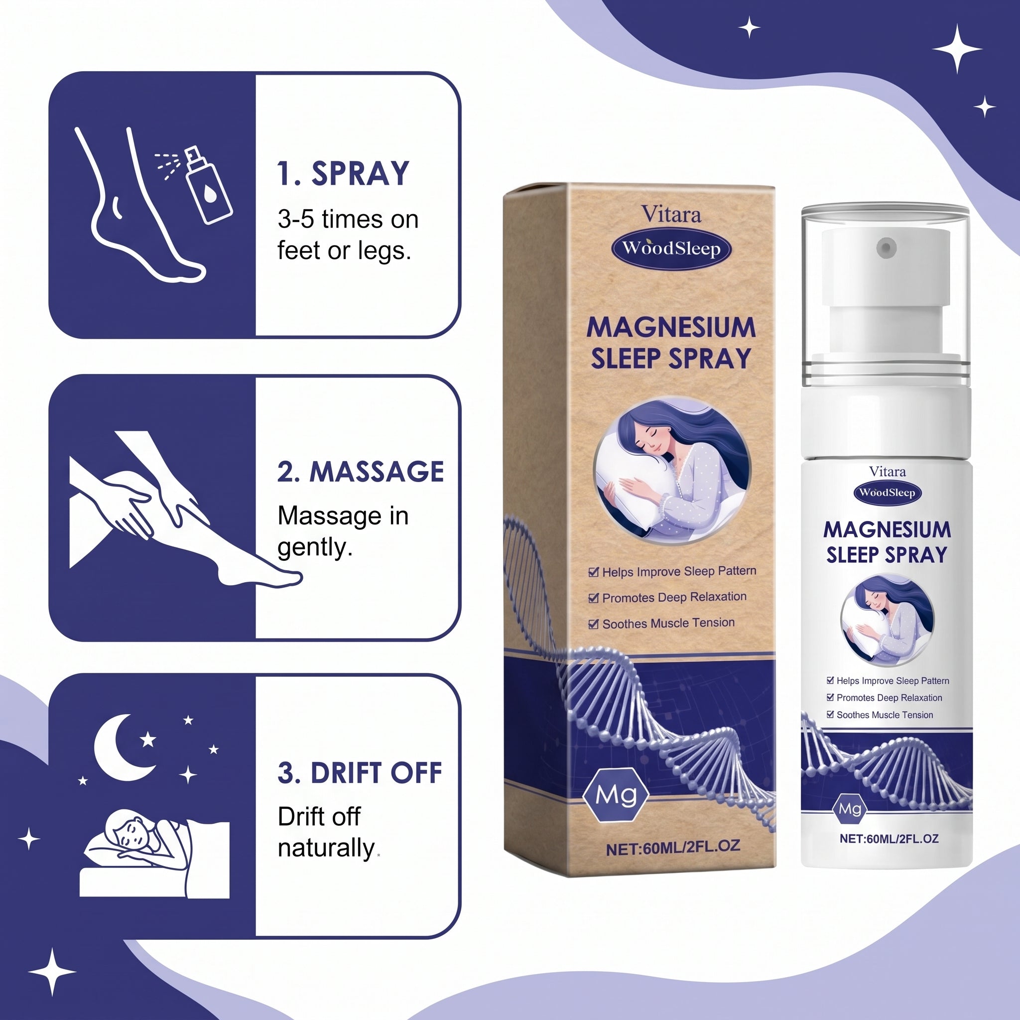 Vitara Magnesium Sleep Spray
